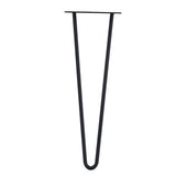 4Pcs Black Iron Table Desk Legs Home Accessories for DIY Handcrafts Furniture 16inch V1294-YM0901-JY01801-03
