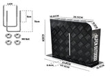 Alpen Outdoor Fuel Tank Cover Right Side Base Mount 2mm Thickness Aluminium Diesel Heater for 10L V985-BASEMTANKCOVERRB