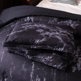 Bold Geometric Print Duvet Cover Set - Eco-Friendly Material-Queen V745-AQ081836Q3