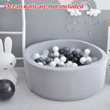 90x30cm Ocean Ball Play Pit Soft Baby Kids Paddling Foam Pool Child Barrier Toy V201-EBA9030DGAU