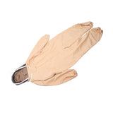 Beekeeping Suit Canvas Full Body Beekeeper Outfit Protective Clothing with Glovers for Men Women V1294-YM0901-3111230095511