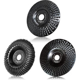 Wood sanding disc 125 mm, 3-piece sanding discs for shaping, sanding and cutting. Wheel for angle V1188-TAL-01210