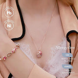 Wish Stone Pendant Necklace, Necklaces for with Birthstone Crystals, Allergy-Free Jewelry for V1164-325809