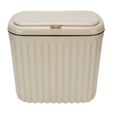 Slim Trash Can with Lid Bathroom Garbage Can with Pop Up Lid Waste Basket for Bathroom Kitchen V1294-YM0901-3117250028711