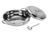 304 Stainless Steel Deep Fryer Pot Temperature Control Multifunctional Oil Saving Thickened with Lid V1294-YM0901-3118250006312