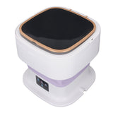 Portable Washing Machine 11.5L Large Capacity 3 Timer Modes Mini Foldable Washer with Drain Hose for V1294-YM0901-3113240283311