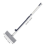 Blue Reusable Microfiber Mop for Home with Self-Wringing and Dual-Use Functionality V1366-AZ2-W-27103