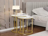 Interior Ave - Diva Gold Nested Side Table Set V355-IA-ST9-MG