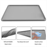 Refrigerator Floor Protector,Mini Fridge Silicone Mat,Fridge Under Mat,Laundry Guard for Washer & V1366-AZ2-W-21736