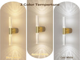 Battery Operated Wall Sconce Set of 2 Rechargeable Battery Powered Wall Light with 12000mAh Wireless V1171-CB-BOM001622