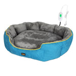 PaWz Electric Pet Heater Bed Heated M Blue Medium PT1136-M-BL