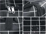 75L Large Storage Bags 2 Pcs Clothes Storage Bags with Zips Heavy Duty Oxford Cloth Moving Bags V1259-DP01-A-2895