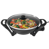 Large Electric Wok, Non-Stick, 4.5L Capacity, 240 C Max V196-EFP120