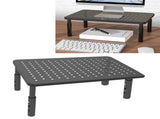 Desk Computer Stand Height Adjustable Metal Good Heat Dissipation Anti Slip Pad Desk Laptop Riser V1294-YM0901-3117240234711