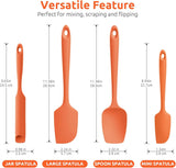 600F Heat Resistant Silicone Spatulas Kitchen Cooking Mixing Utensils and V1258-DP02-C-366