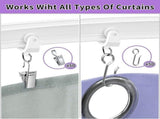 Flexible Bendable Ceiling Curtain Track, Ceiling Mount Curtain Rail, Room Divider Ceiling Track V1192-AZ-W-23131