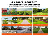 4FTx300FT Premium Heavy Duty Weed Barrier Landscape Fabric, 3.2OZ Woven Geotextile Fabric Under V952-JBXBZ4300FT3KX8BVV0