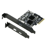 Simplecom EC315 PCIe x4 to 4-Port USB 3.2 Gen II 10Gbps Type-C Type-A with Front Panel USB 3.0 V1202-V2-MBSI-EC315