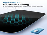 Gray Vaydeer Ergonomic Mouse Pad with Cushioned Wrist Rest and Smooth Tracking Surface V1347-890-BLU-60798