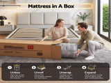 Giselle Bedding King Mattress 34cm 7-Zone Bamboo Charcoal Fabric with Pocket Spring MATTRESS-BLACK-KING