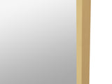 Yezi Floor Mirror Full Length Mirrors 1.8M Gold White DECO1015-180-GD_NZ