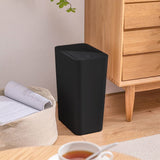 11 Liter Small Trash Can with lid, 3 Gallon,Garbage Can Slim Trash Bin Waste Basket for V1369-AZ3-W-15408