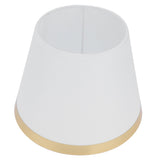 Fabric Lamp Shade European Style Modern Lampshade for E27 Table Lamp Floor Light SuppliesPX129 White V1294-YM0901-3119210143014