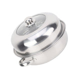 28CM Stainless Steel Single Layer Stockpot Hotpot Food Steamer Pot Cookware Household Cooking V1294-YM0901-JY20605