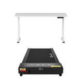 Artiss Electric Treadmill with 140cm Automatic Standing Desk Walking Pad 400mm SDTM-ET156E-WH-400PAD