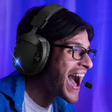 3-in-1 Wireless Gaming Headset 2.4G Bluetooth Computer Headphone with Mic for PS5 PS4 Console V1263-JX-7073