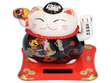6in Fortune Cat Ceramic Waving Lucky Cat Ornament Home Decoration for Bedroom Car OfficeType 3 V1294-YM0523-3115210229413