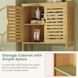 4-Tier Bamboo Bathroom Toilet Storage Rack V767-JJ-XZ1227
