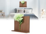 Artificial Flower Hanging Ornaments with Wood Board Indoor Living Room Bedroom Wall Decorations V1294-YM0718-3115200151311