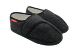 ARCHLINE Orthotic Plus Slippers Closed Scuffs Pain Relief Moccasins - EUR 40 V563-AS801-CHARCOAL-40