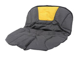Tractor Seat Cover 600D Oxford Fabric Weatherproof Riding Mower Seat Cover Cushion Replacement Gray V1294-YM0901-3111240203211