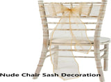 50 Pack Organza Chair Sashes Bows Ties for Wedding Christmas Party Reception Ceremony Banquet V1237-ZY00B0BBQGVGMF