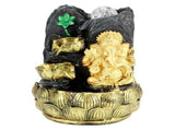 Desktop Water Fountain Ganesha Elephant Statue Buddha Decoration Home Ornament with Light Ball Decor V1294-YM0901-3111200175612