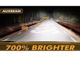 S3 PRO Series H11 Dual Copper Pipe 12V Matching Decoder 120W Gold Aluminum Components AUXBEAM V201-W13613617