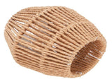 Paper Rope Lamp Shade Compatible with E27 E14 Base Decorative Woven Lampshade for Home Hotel Coffee V1294-YM0901-3119250029611