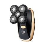 Black 5-Head Rotary Shaver - Waterproof & wireless V888-ELOSUNG39076