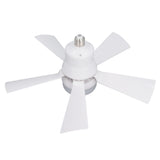 Ceiling Fan Light Dimmable 3 Wind Speed Timer E26 Screw in Ceiling Fan with LED Light for Bedroom V1294-YM0901-3119240075612