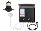 Devanti Portable Gas Water Heater LPG-powered System Black With Pump GWH-A-LPG-4DZ-BK-PUMP