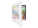 Flip Photo Frame Front Opening Picture Display Artwork Easy to Use Versatile Design Picture Display V1263-JX-2596