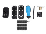 Concealed Pivot Hinge 570lbs Load Bearing 360 Degree Rotation Heavy Duty Hardware for Secret Door V1294-YM0901-3114260003611