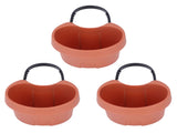 Flower Pot with Adjustable Strap Plastic Drain Pipe Flower Container Succulent Seedling Pot for V1294-YM0523-3111220037511