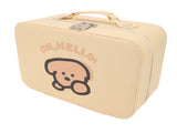 Travel Makeup 9.45x7.09x4.72in Portable Waterproofing PU Leather High Capacity Cosmetic Storage V1294-YM0901-3117250006011