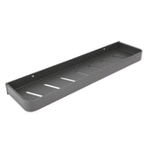 Shower Caddy Space Aluminum Rustproof Smoothing Simple Black Sturdy Bathroom Wall Shelf with 5 Hooks V1294-YM0901-3112230086612