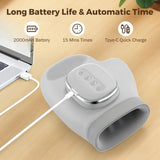 5-Level Electric Hand Massager with Hot Compress Grey V1142-OBA1005009464115373