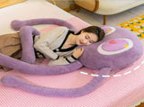 Plush Octopus Pillow Cute Shape Soft Comfortable Stuffed Octopus Doll Toy with 4 Legs for Home V1294-YM0703-3117230064411