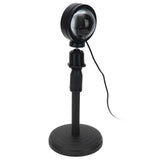 USB LED Sunset Light Sunset Projection Lamp 180 Degree Rotation Night Light for Bedroom Lighting V1294-YM0901-3119210039111
